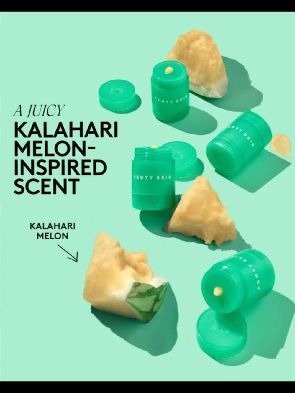 Fenty Skin Kalahari Melon VIRAL FAVE Plush Puddin' Intensive Recovery Lip Mask